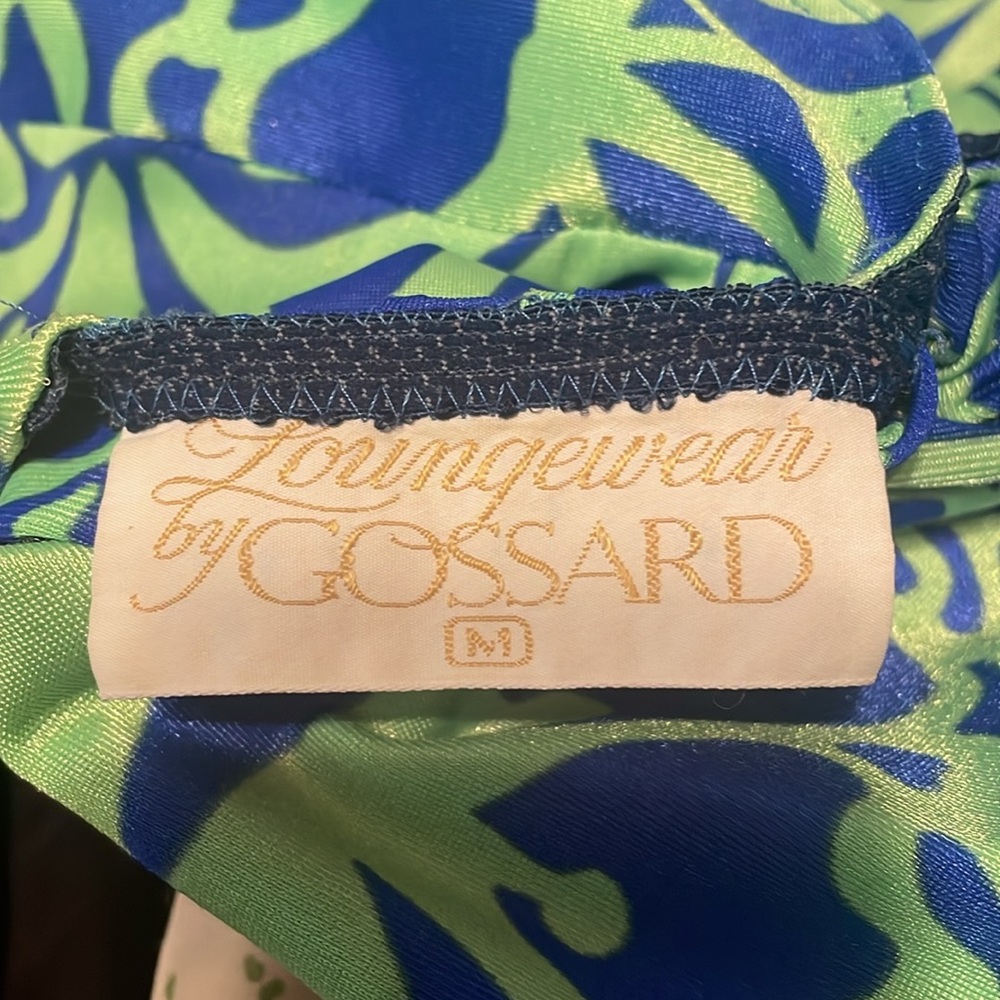 VINTAGE GOSSARD 1980’s LOUNGEWEAR SET MAXI DRESSES SIZE MEDIUM - Picture 13 of 16